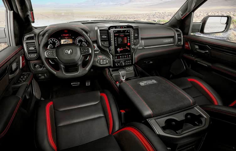 新款道奇ram 1500 trx实车,外观很霸气,搭载6.2t动力