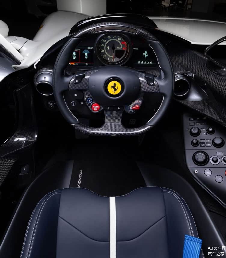 造型复古精致 运动气场很足 法拉利monza sp2实车_车家号_发现车生活