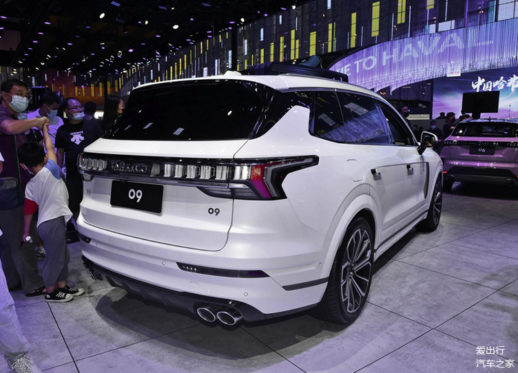 定位中大型suv,领克09亮相,外观颜值备受好评