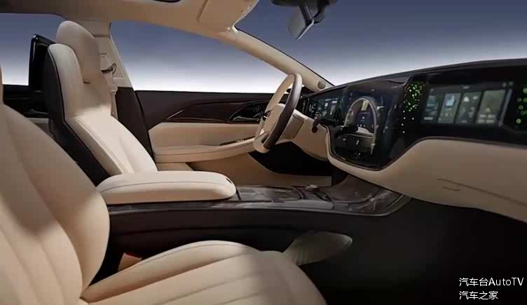 恒大纯电动d级轿车恒驰1内饰曝光