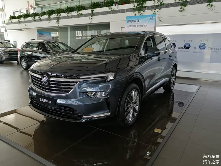 到店实拍别克7座suv昂科旗28t四驱尊贵型