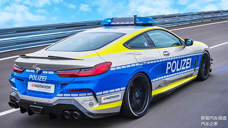 宝马m850i警用版实车曝光由acschnitzer进行打造