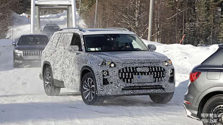 专为中国市场打造奥迪q9路试谍照曝光