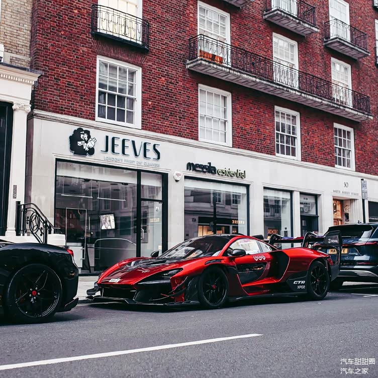 攻击性很强 很有精气神 迈凯伦senna gtr实车