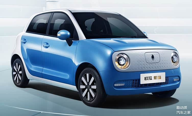 可爱又时尚欧拉黑猫白猫好猫新车上市