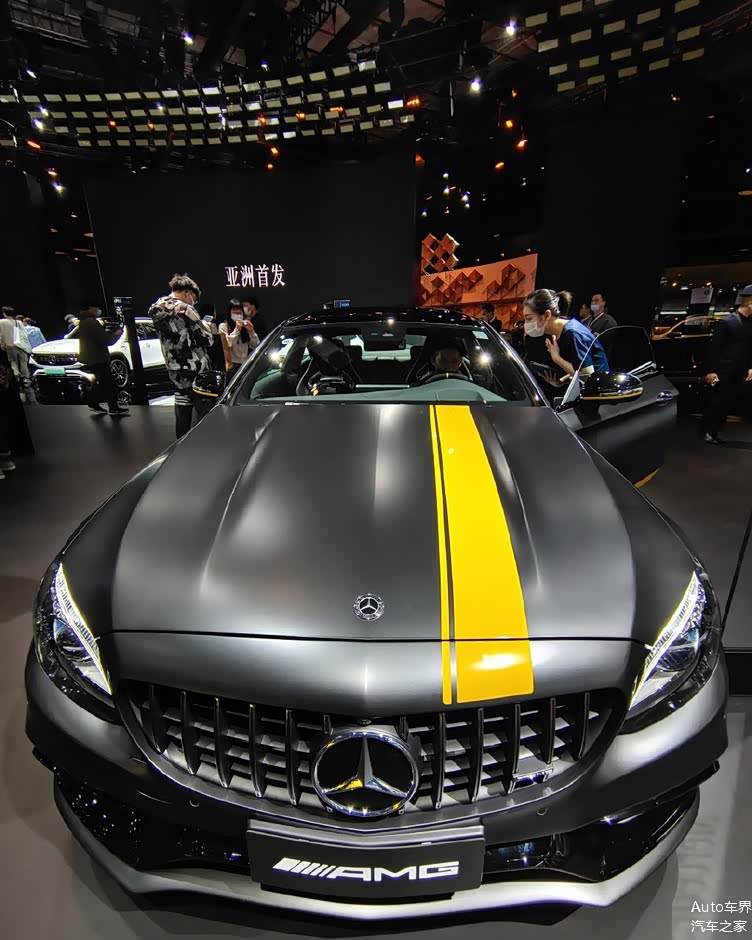 2021年上海车展奔驰amgc63终级版本实车亮相