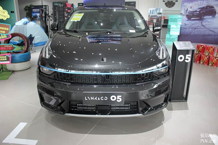 2021款领克05实车到店黑色涂装质感足动力稳定价格还降了