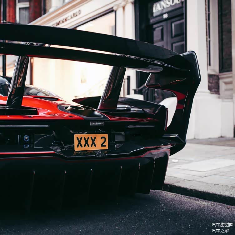 攻击性很强 很有精气神 迈凯伦senna gtr实车