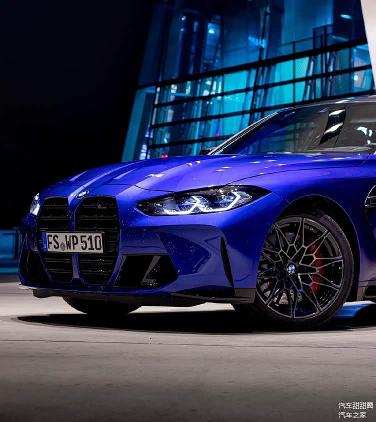 外观帅气性能表现突出宝马m3雷霆版实车