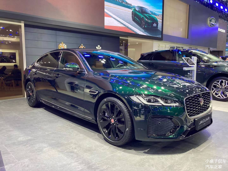 2021粤港澳大湾区车展新款国产捷豹旗舰车型捷豹xfl亮相真帅