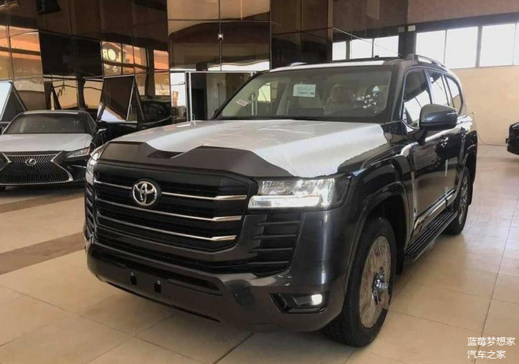 黑色涂装的沙漠之王 丰田兰德酷路泽gxr版实车