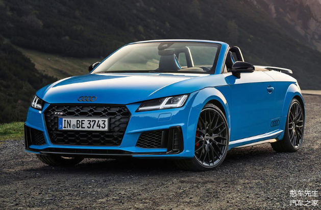 外观更帅气新款奥迪tttts特别版官图发布