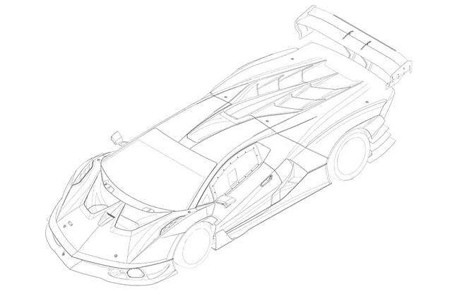 作為一款全新開發的賽車,蘭博基尼scv12預計與法拉利fxxk evo,保時捷