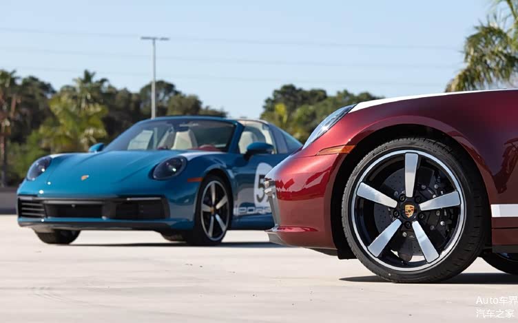 复古运动的设计保时捷911targa4sheritagedesignedition