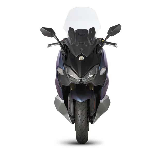 三阳发布新款双缸运动踏板maxsymtl508