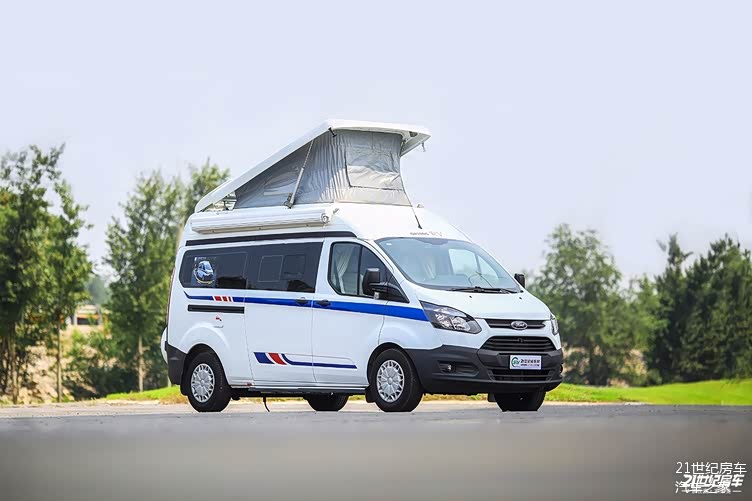 一车多用途五款福特新全顺升顶b型房车任你选