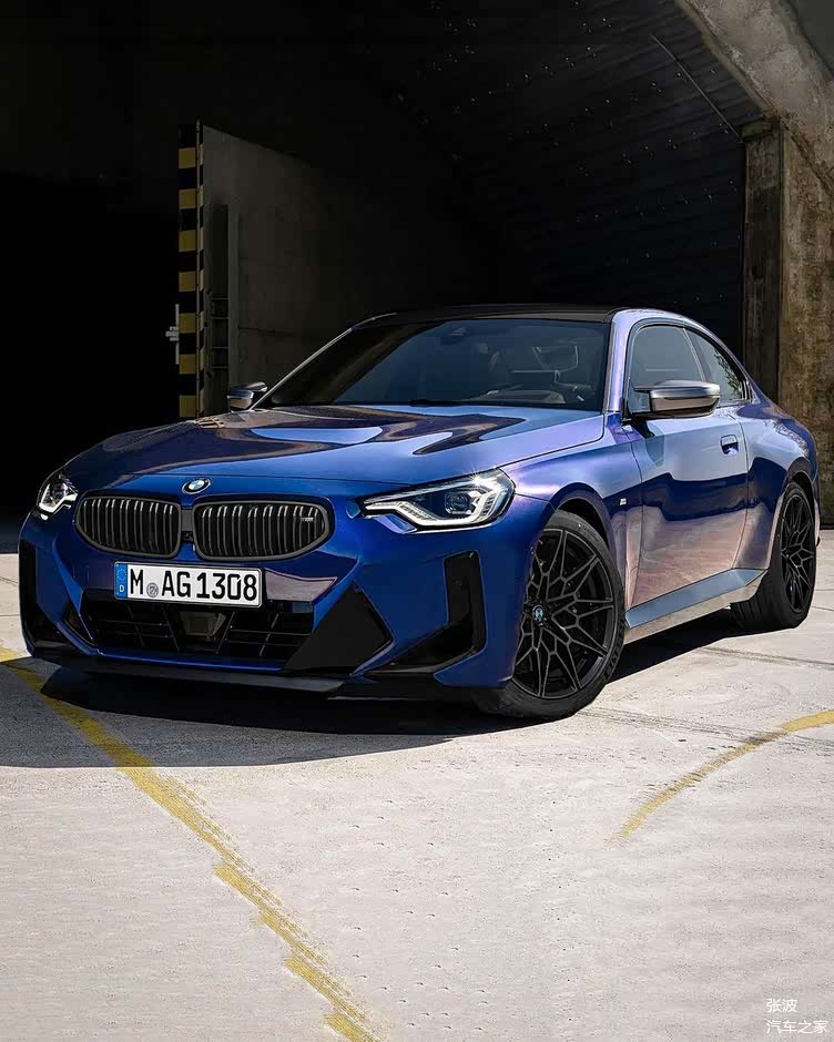 全新宝马m2渲染图 有望明年发布 运动气场更足