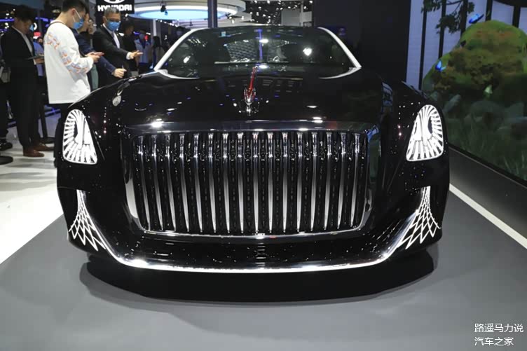 红旗lconcept亮相上海车展全新旗舰产品