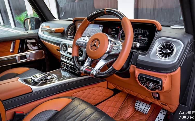 巴博斯g800实车内饰奢华升级硬汉真男人