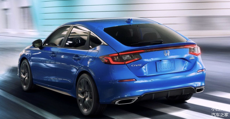 采用贯穿式尾灯保留手动挡新一代本田思域hatchback正式首发
