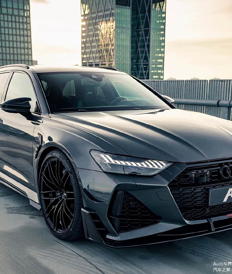 硬朗的设计 强劲的运动性能 abt版奥迪rs6-r实车_车家号_发现车生活