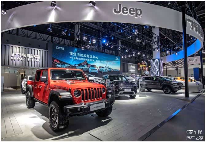 成都车展首秀,全新jeep自由侠1.3t新车解析