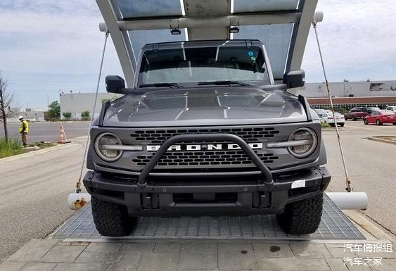 福特bronco三门版海外实拍短小精悍更帅气