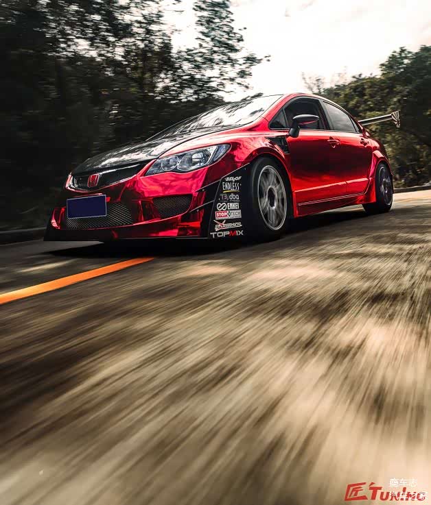 回头率爆表本田思域typerfd2改装案例