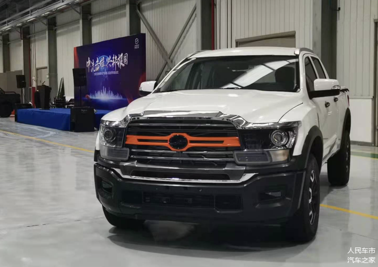 积极突破!中兴全尺寸皮卡g9车型工厂实拍