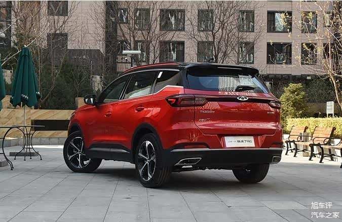 定名为瑞虎7雷霆版全系配16t引擎配置全面升级