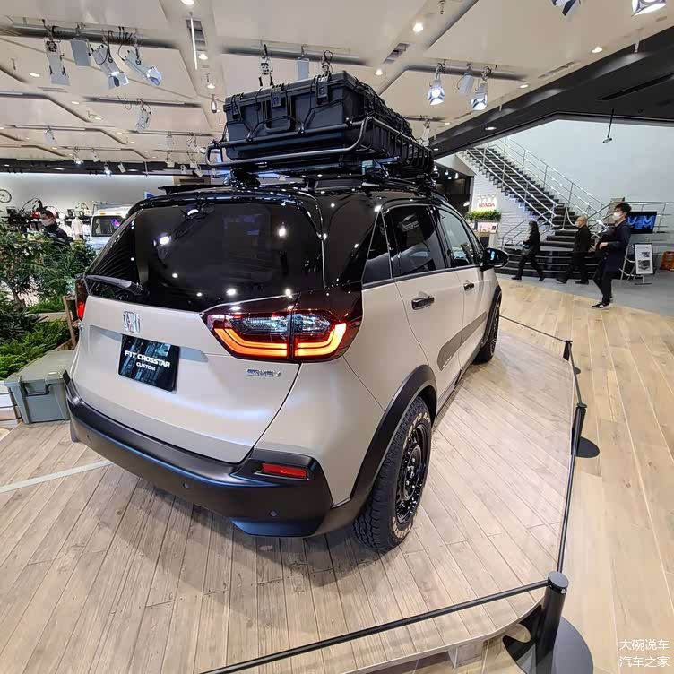 更具越野范 全新本田飞度crosstar custom实车