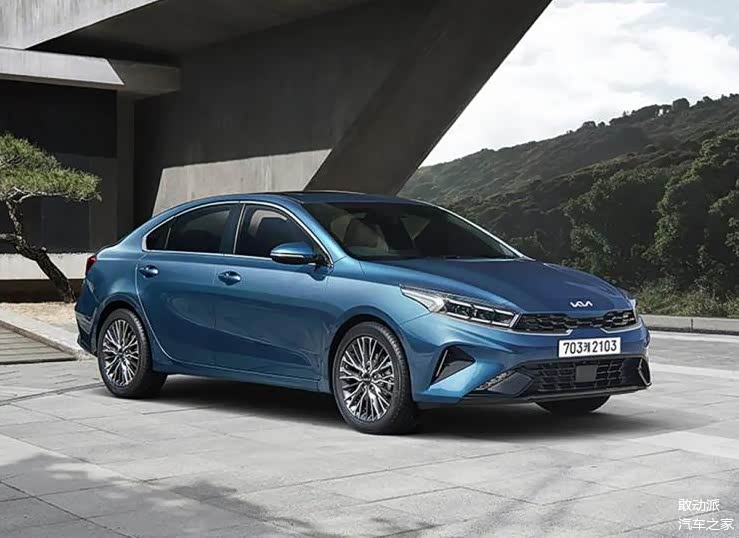 中期改款起亚k3官图发布外观更加运动化