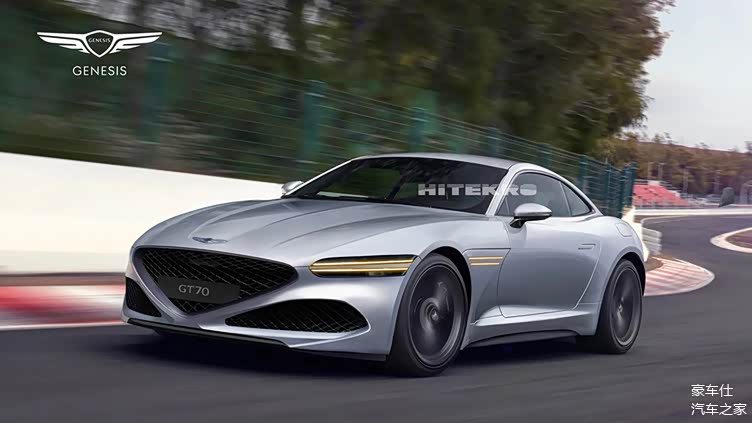 或为品牌首款双门跑车捷尼赛思gt70coupe渲染图曝光
