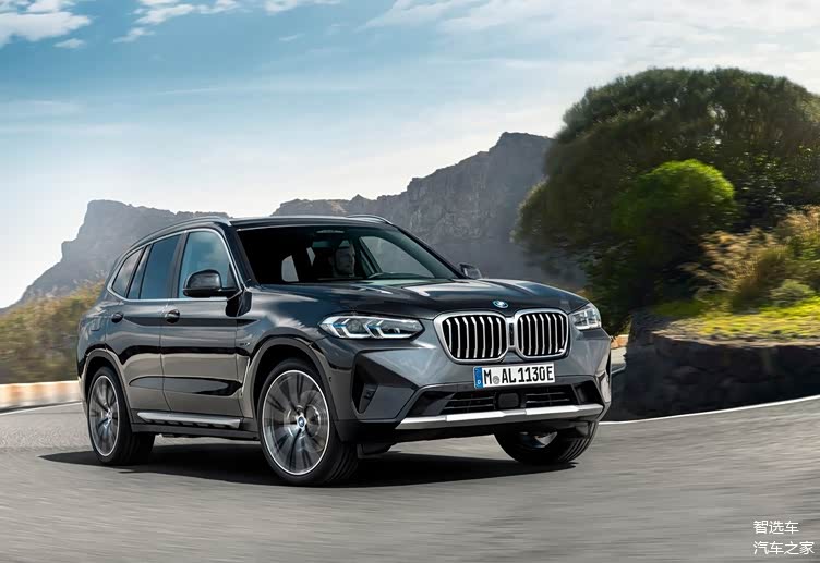 宝马x3中期改款图曝光配置升级最快8月亮相