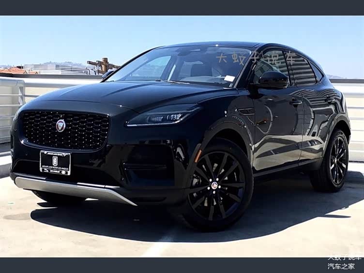 新款捷豹e-pace,黑色涂装很显运动,网友:真炫酷啊