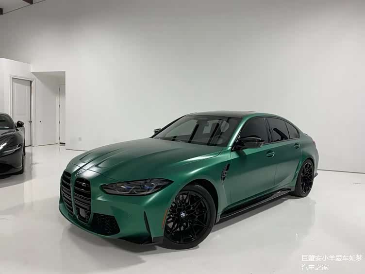 绿巨人宝马g80m3磨砂车漆果然质感非凡