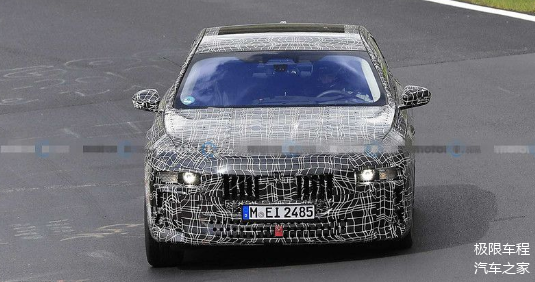 全新宝马7系谍照曝光,采用隐藏式门把手,有望2022年首发亮相