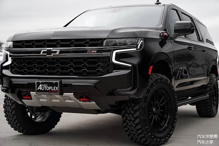 全新雪佛兰suburban实车 硬派越野设计/外形霸气十足