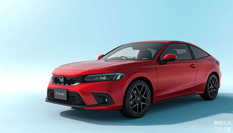 全新本田思域hatchback三门版渲染图更加运动激进