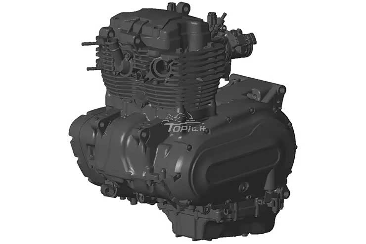 高金新款发动机曝光1200cc直列双缸为布雷斯通打造