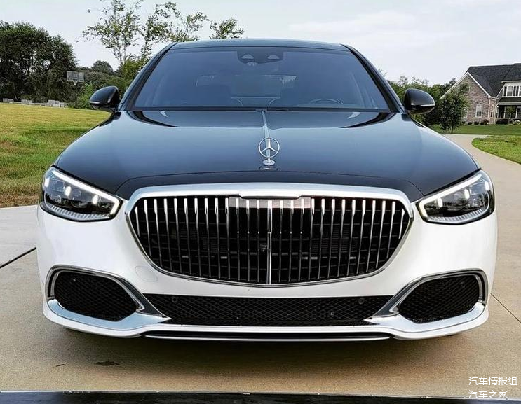全新梅赛德斯-迈巴赫s580实车图 黑白双色车身颇为吸睛_车家号_发现车