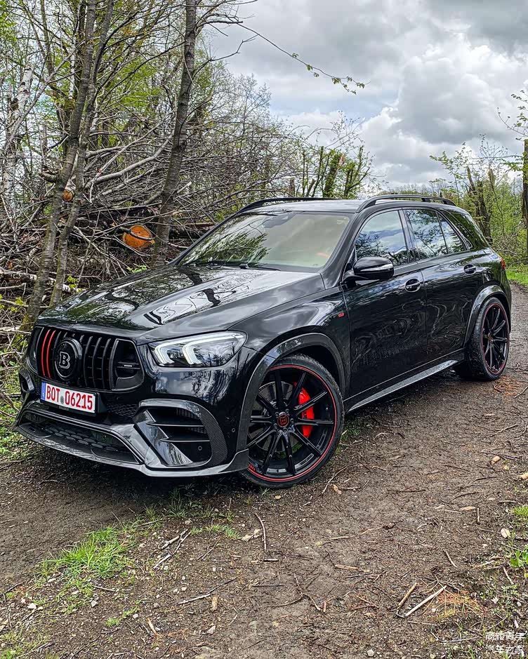 巴博斯gle 800海外黑色实车!稀有度爆表!