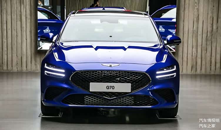 主打运动风格 全新捷尼赛思g70实车