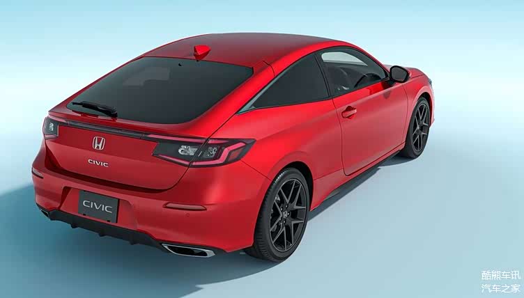 全新本田思域hatchback三门版渲染图更加运动激进