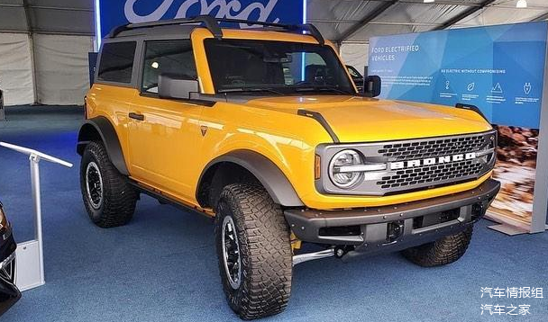 全新福特bronco三门版海外实拍 改装后更帅气!