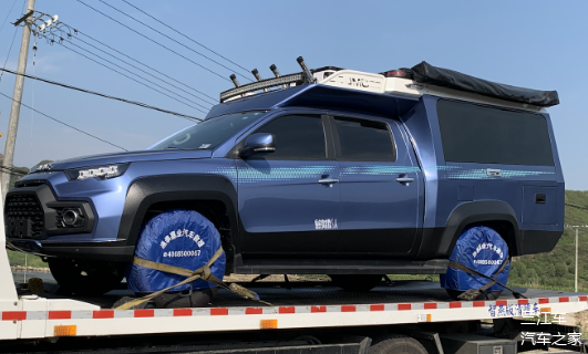 垂钓爱好者专属皮卡江铃域虎钓鱼版实车首曝计划6月上市