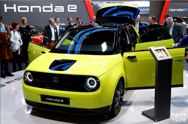 本田将于10月底在日本推首款电动汽车本田e