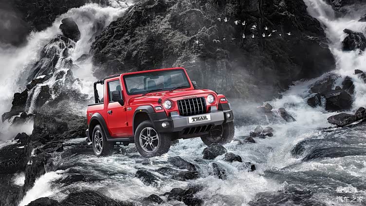 与牧马人极为相似mahindra推出全新thar车型
