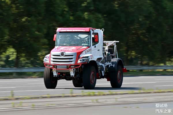 日野混动卡车将出征2022达喀尔:日野ranger 600系列混动卡车目前正在