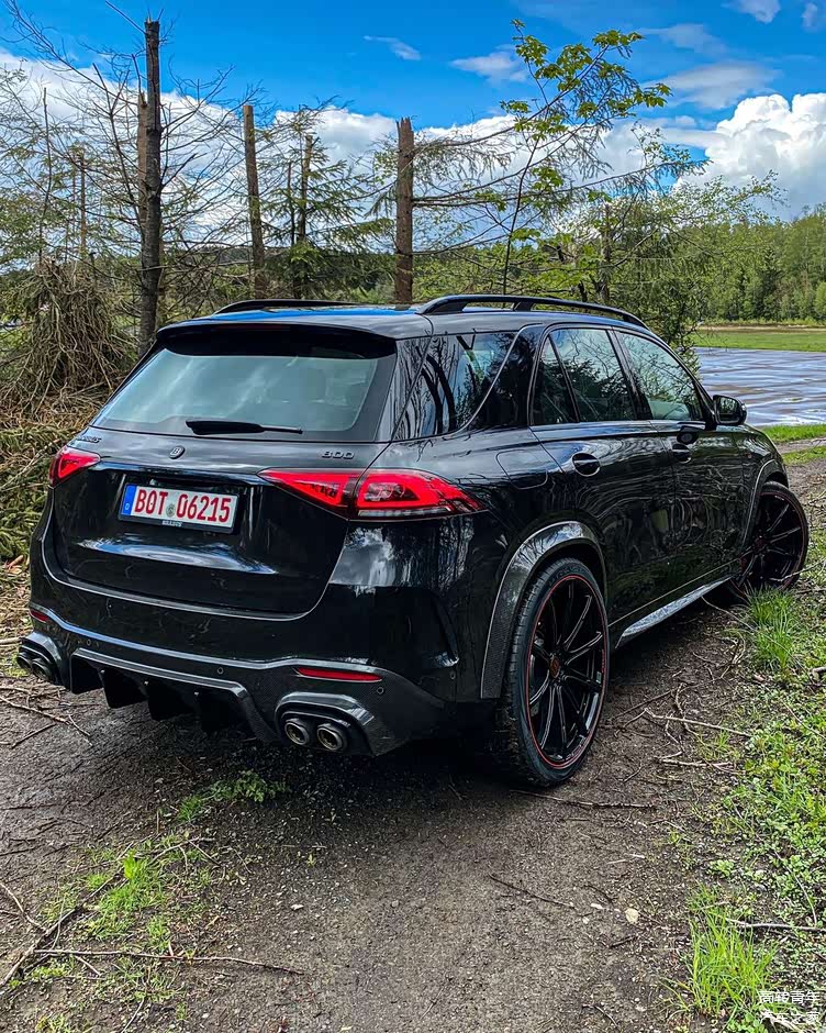巴博斯gle 800海外黑色实车!稀有度爆表!
